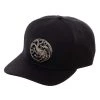 Bioworld Game Of Thrones House Targaryen Black Snapback Hat TV Series