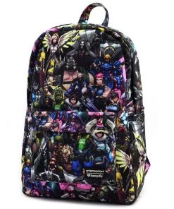 Loungefly Overwatch All-Over-Print Characters Backpack