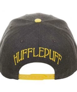 Bioworld Harry Potter Metallic Embroidery Snapback Hat With Pre-Curved Bill