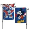 Wincraft Disney Mickey Mouse Americana 12" X 18" Premium Decorative Garden Flag 2 Wincraft Disney Mickey Mouse Americana 12" X 18" Premium Decorative Garden Flag