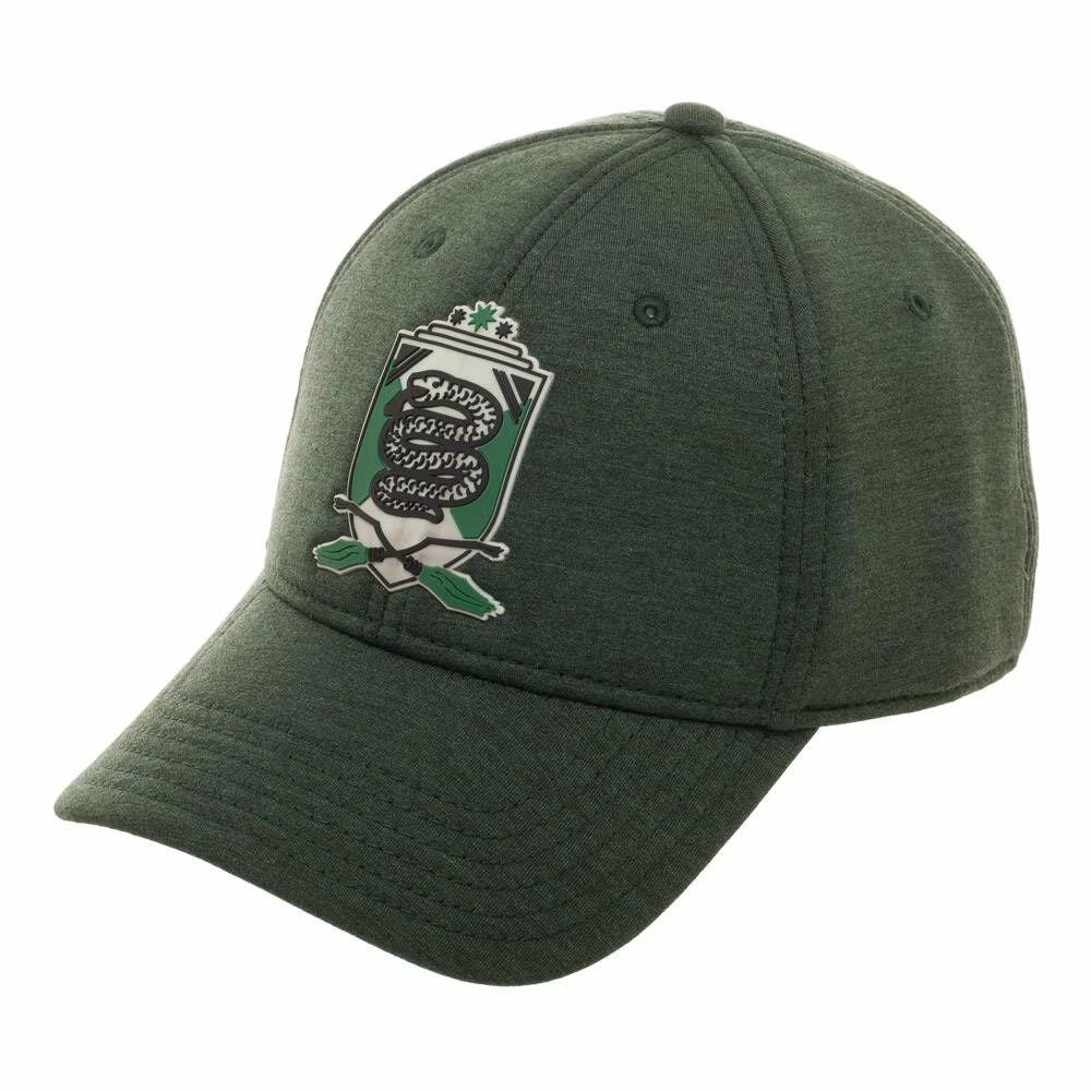 Bioworld Movies Harry Potter Slytherin Flexfit Hat Green 3 Bioworld Movies Harry Potter Slytherin Flexfit Hat Green