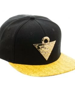 Bioworld Yu-Gi-Oh! Metal Millennium Puzzle Logo Snapback Hat Anime