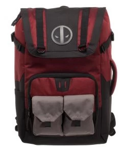 Bioworld Marvel Deadpool Tactical Roll Top Backpack Standard