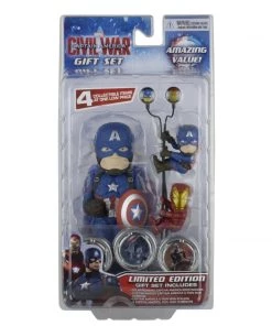 NECA Marvel - Captain America Gift Set - Scalers Hubsnaps Body Knocker & Earbuds 9 NECA Marvel - Captain America Gift Set - Scalers Hubsnaps Body Knocker & Earbuds