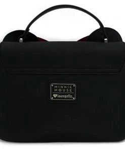 Loungefly Disney Minnie Mouse Crossbody Bag With Ears And Bow 7 Loungefly Disney Minnie Mouse Crossbody Bag With Ears And Bow