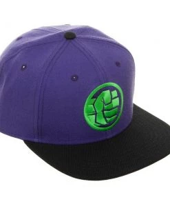Bioworld Marvel's Avengers: Endgame Embroidered Hulk Snapback Hat