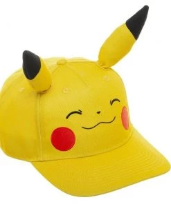 Bioworld Pokemon Pikachu Big Face Adjustable Hat