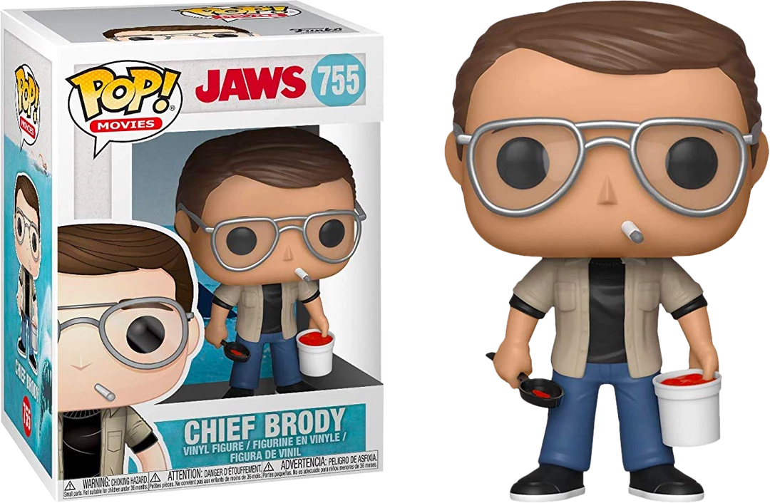 Funko Jaws - Chief Brody POP Movies Vinyl Figure 3 Funko Jaws - Chief Brody POP Movies Vinyl Figure