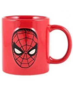 ICUP Marvel Spider-Man Embossed Face 20 Oz Ceramic Mug