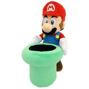 Banpresto Super Mario Mario & Pipe 9" Plush Toy Mario Series 3 Banpresto Super Mario Mario & Pipe 9" Plush Toy Mario Series