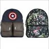 Bioworld Marvel Avengers Captain America Flip REVERSIBLE Backpack 2 Bioworld Marvel Avengers Captain America Flip REVERSIBLE Backpack