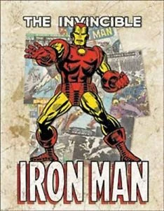 Desperate Enterprises Inc Home Decor & Posters Iron Man Comics Metal Sign