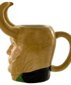 Surreal Entertainment Thor Loki Marvel Molded 16 Oz. Mug