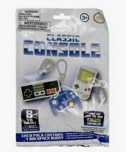 U.C.C. Distributing Nintendo Classic Consoles Backpack Buddies Rare Keychain Blind Bag Mystery Figures