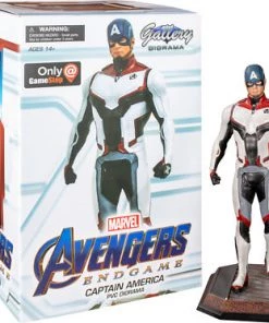 Diamond Marvel Gallery Avengers4 Team Suit Captain America Statue Figure