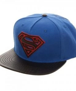 Bioworld DC Comics Superman Carbon Fiber Snapback Baseball Hat