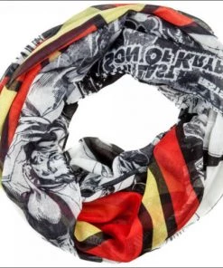 Bioworld Superman Logo Symbol DC Comics Costume Toss Viscose Lightweight Infinity Scarf