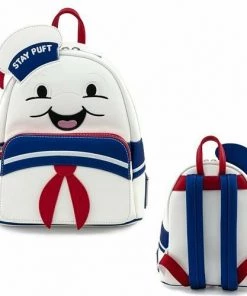 Loungefly Ghostbusters Stay Puft Cosplay Mini-Backpack