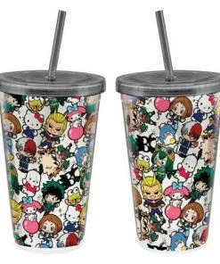 Bioworld Animation: Sanrio X My Hero Academia 16 Oz. Tumbler Anime