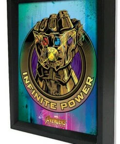 Pyramid America Avengers Infinity War Infinite Power Framed 3D Lenticular Marvel