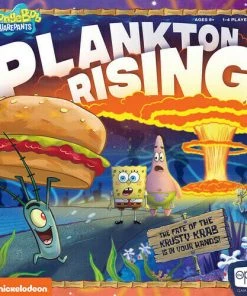 USAopoly Spongebob: Plankton Rising Cooperative Dice And Card Game Games