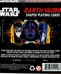 Nmr Disney Star Wars Darth Vader Shaped Playing Cards Deck Card Game
