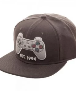Bioworld Classic Playstation Controller Snapback Hat Hats