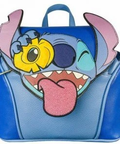 Danielle Nicole Disney Lilo & Stitch- Stitch Pineapple Front Flap Backpack