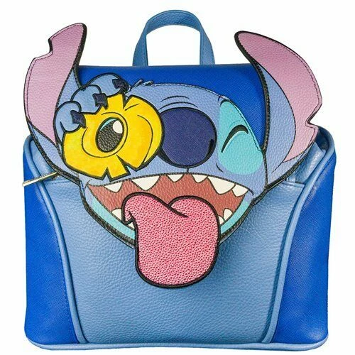 Danielle Nicole Disney Lilo & Stitch- Stitch Pineapple Front Flap Backpack 3 Danielle Nicole Disney Lilo & Stitch- Stitch Pineapple Front Flap Backpack