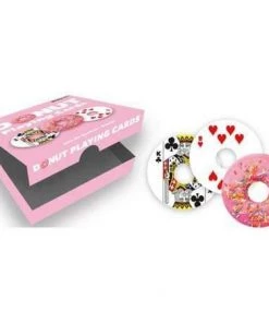Nmr Games Donut-Shaped Playing Cards | 52 Card Deck + 2 Jokers