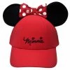 Jerry Leigh Disney Minnie Mouse W/ Ears (Minnie Red) Red Cap Hat (Youth Size)