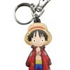 Great Eastern Entertainment One Piece Luffy Anime PVC Keychain