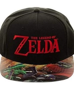 Bioworld Video Games The Legend Of Zelda: Printed Bill Snapback
