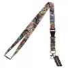 Bioworld Justice League Classic Comics Lanyard With ID Holder