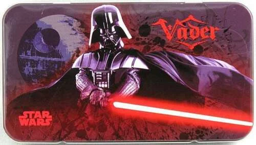 The Tin Box Co Disney Star Wars Tin Box Co. Darth Vader Pencil Storage Case NEW! Back To School ! 4 The Tin Box Co Disney Star Wars Tin Box Co. Darth Vader Pencil Storage Case NEW! Back To School !