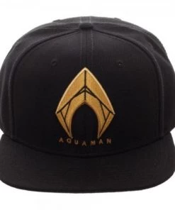 Bioworld DC Comics DC Justice League Aquaman Symbol Black Hat