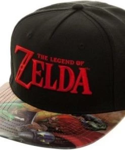 Bioworld Video Games The Legend Of Zelda: Printed Bill Snapback