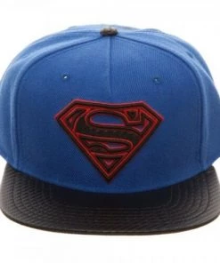 Bioworld DC Comics Superman Carbon Fiber Snapback Baseball Hat
