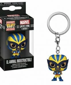 Funko Marvel Luchadores Wolverine Pocket Pop! Key Chain