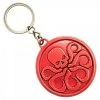 Bioworld Marvel Red HYDRA Logo Symbol Metal Keychain