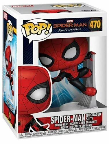 Funko Marvel: Spider-Man FFH (Upgraded Suit) POP Movies Vinyl Figure 4 Funko Marvel: Spider-Man FFH (Upgraded Suit) POP Movies Vinyl Figure