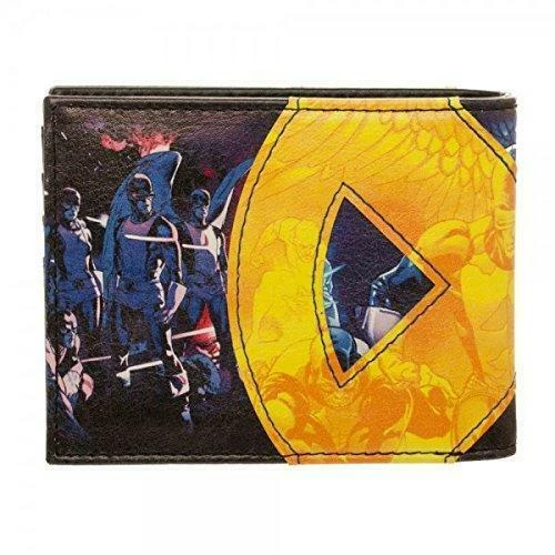 Bioworld Marvel X-Men Fabric Applique Bi-Fold Wallet 4 Bioworld Marvel X-Men Fabric Applique Bi-Fold Wallet