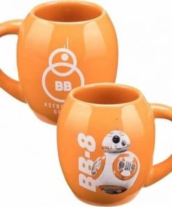 Vandor Disney Star Wars BB-8 Oval Ceramic 18 Oz. Mug