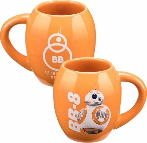 Vandor Disney Star Wars BB-8 Oval Ceramic 18 Oz. Mug 3 Vandor Disney Star Wars BB-8 Oval Ceramic 18 Oz. Mug