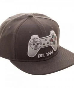Bioworld Classic Playstation Controller Snapback Hat Hats