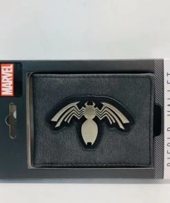 Bioworld Venom Spider Logo Bifold Wallet For Men Marvel