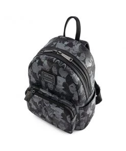 Loungefly LF Disney Villians Debossed AOP Mini Backpack