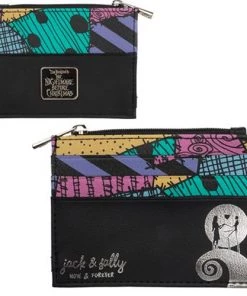 Bioworld Nightmare Before Christmas Printed ID Zip Wallet