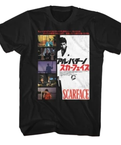 American Classics Scarface JPN Cover Black Adult Woman T-Shirt Movies