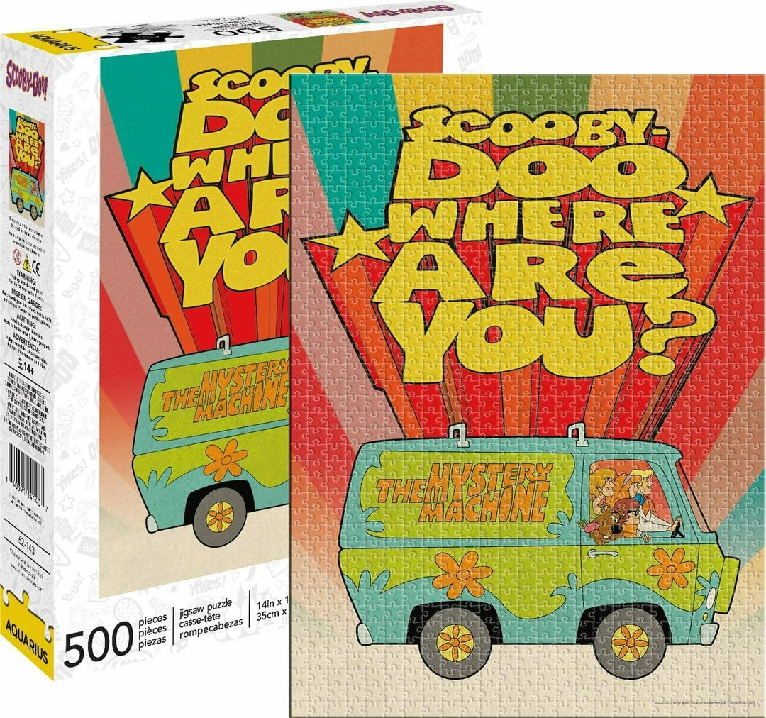 NMR Movies Scooby-Doo Where Are You? 500 Piece Jigsaw Puzzle 3 NMR Movies Scooby-Doo Where Are You? 500 Piece Jigsaw Puzzle